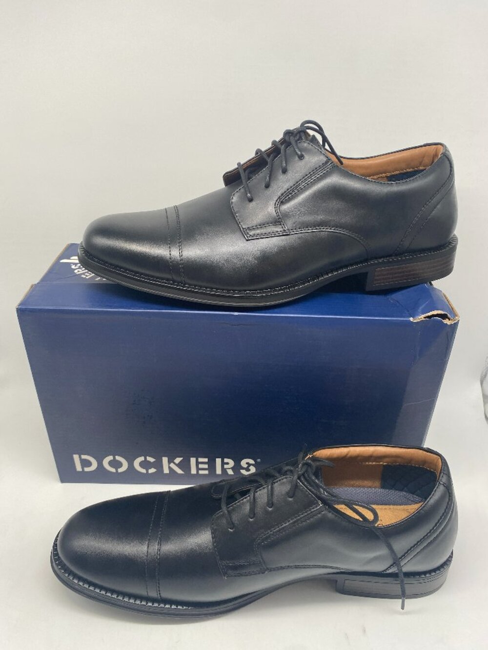 DOCKERS GARFIELD DRESS SHOES BLACK